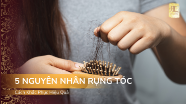 Top 5 nguyên nhân rụng tóc phổ biến và cách khắc phục hiệu quả